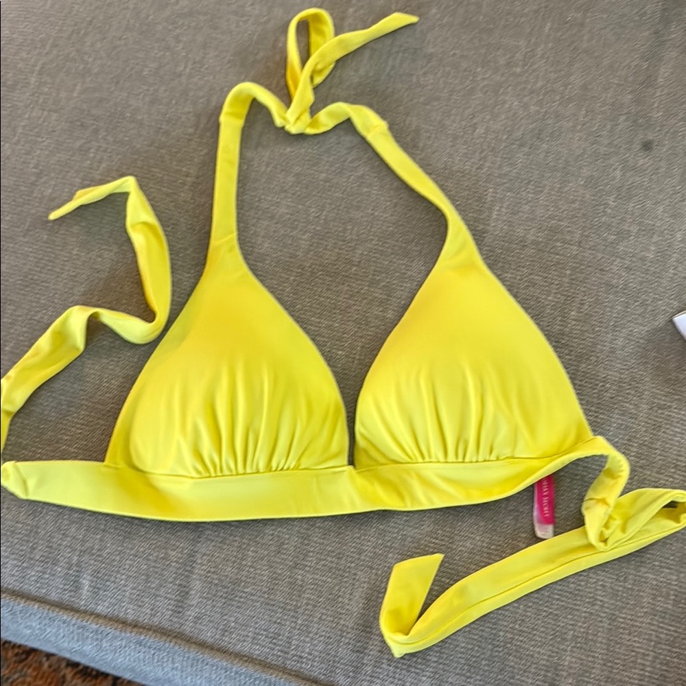 Victoria’s Secret Vibrant Yellow Bikini Top